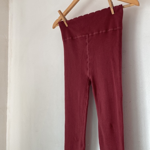 Anthropologie M Everyday Seamless Ribbed Leggings - Picture 9 of 11